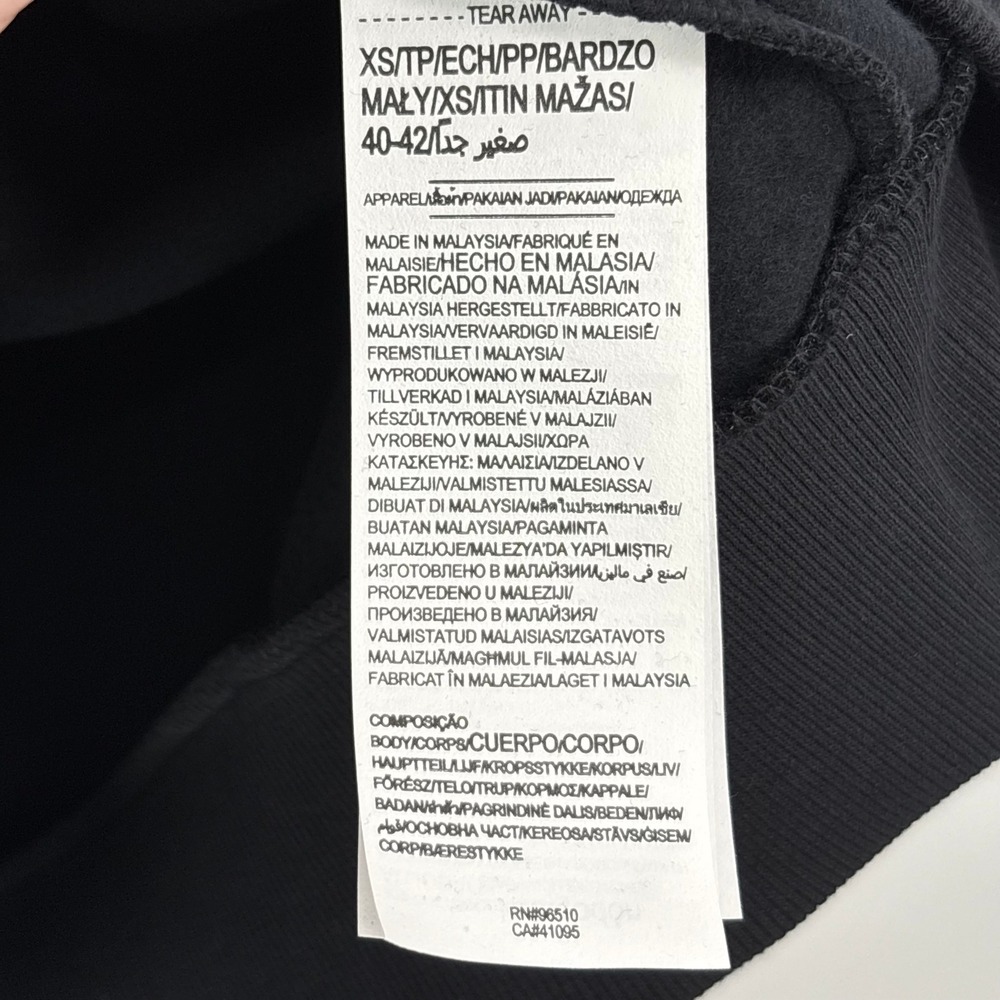 Under Armour Womens Rival Fleece Hoodie Black Pullover 1379500-001 XS NEW‎ - Picture 4 of 10